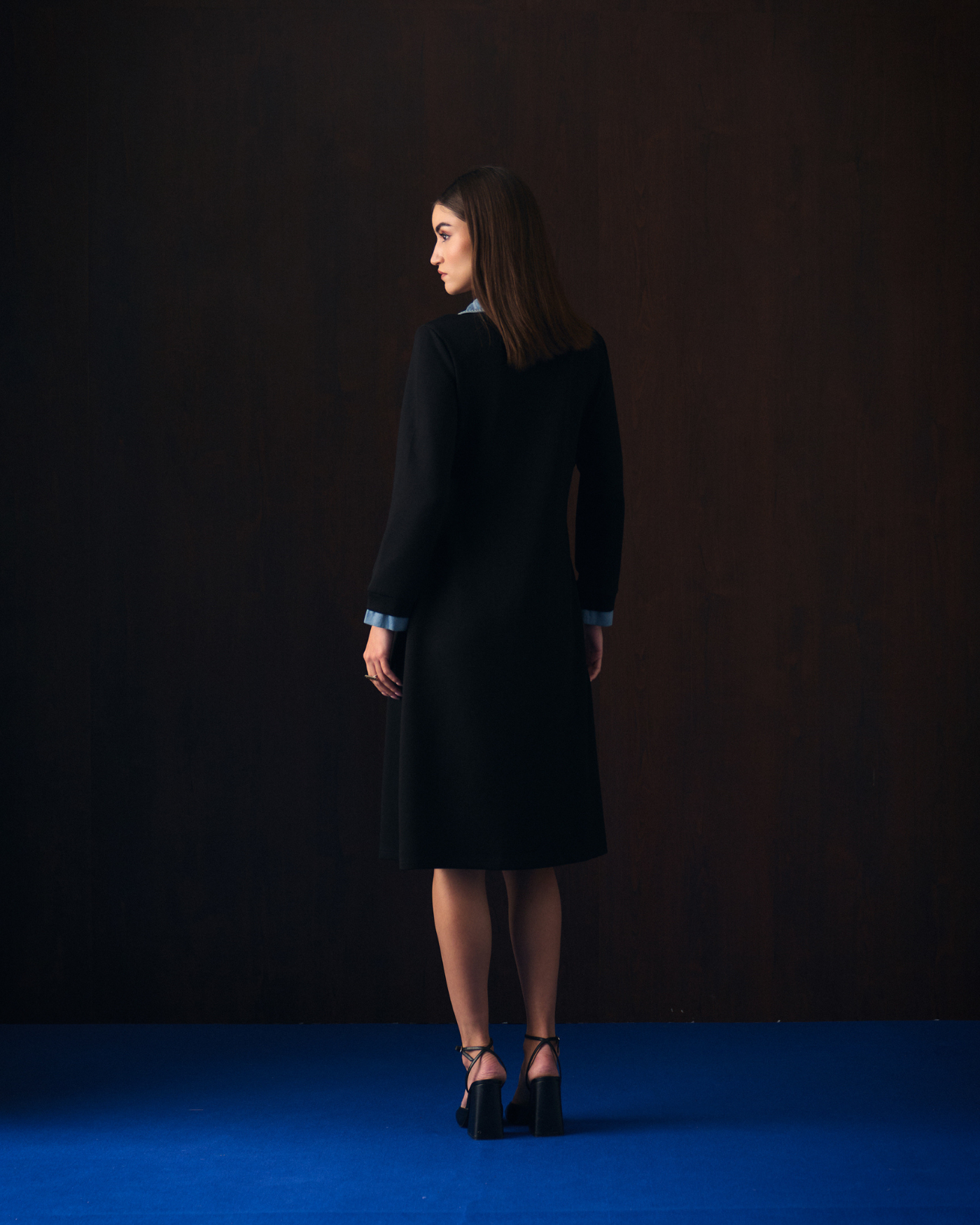 BLACK LINEA DRESS