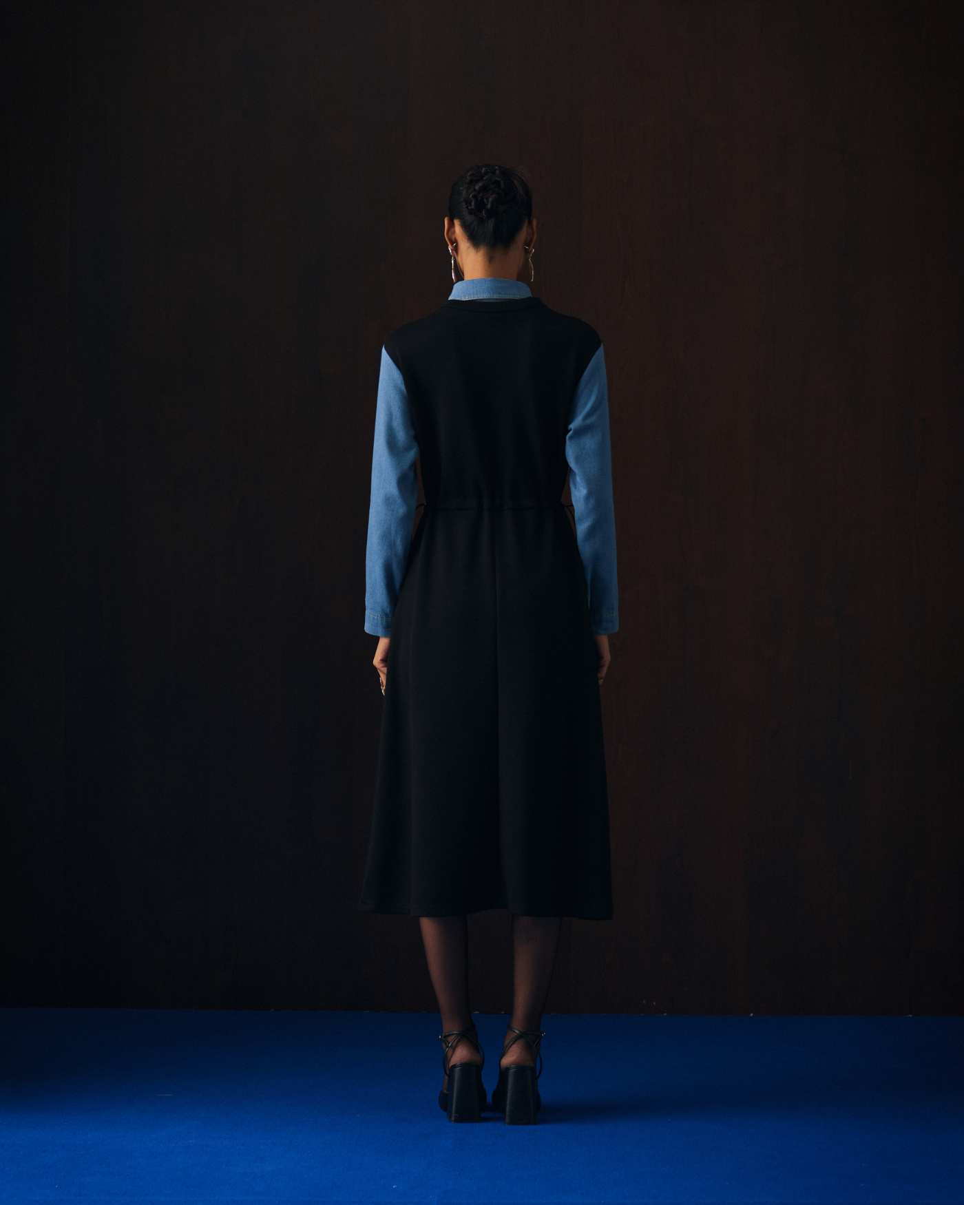 BLACK COSMICS DRESS