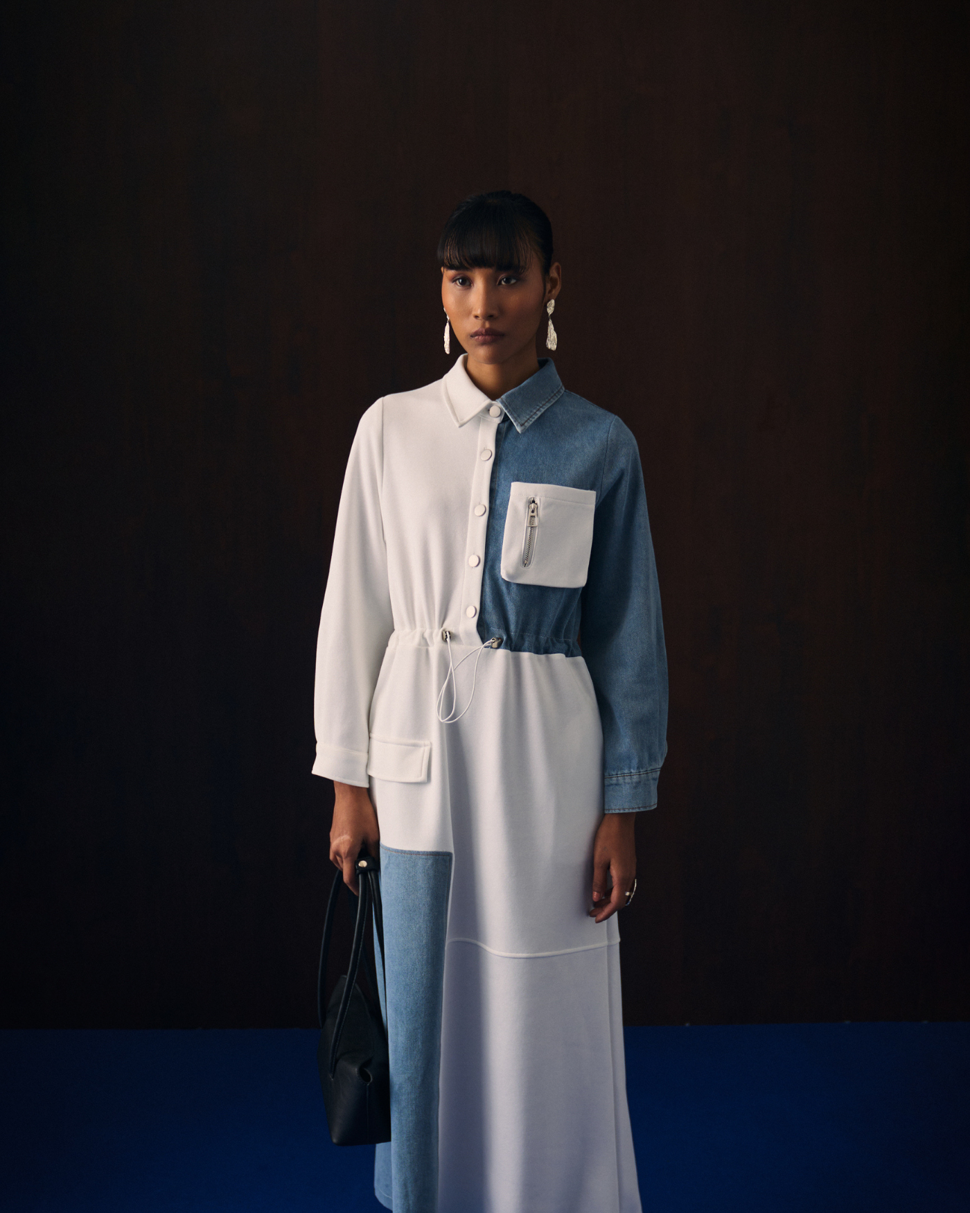 WHITE SAFIYA DRESS