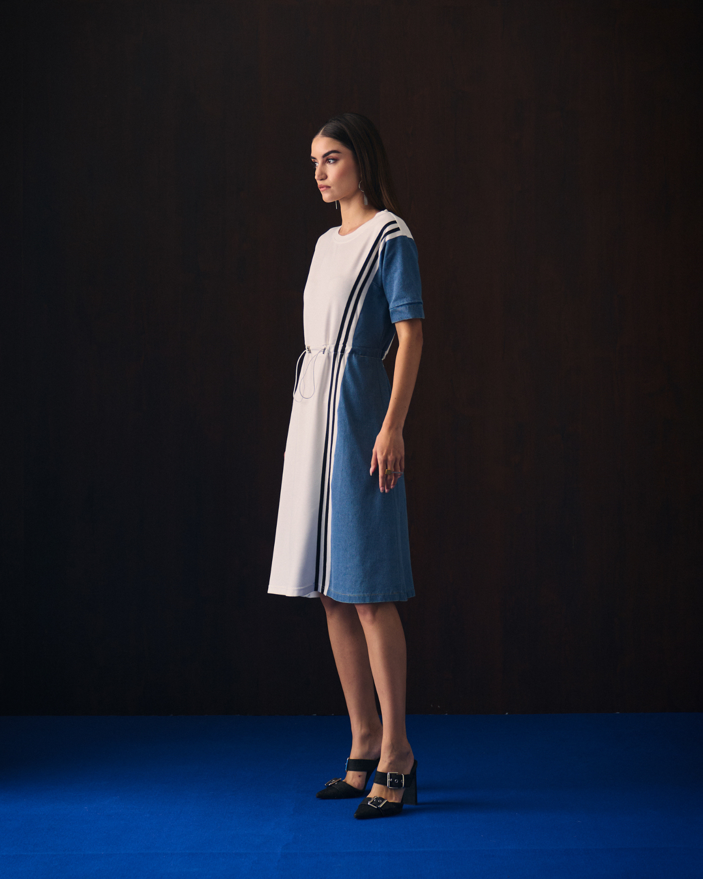 WHITE ERES DRESS