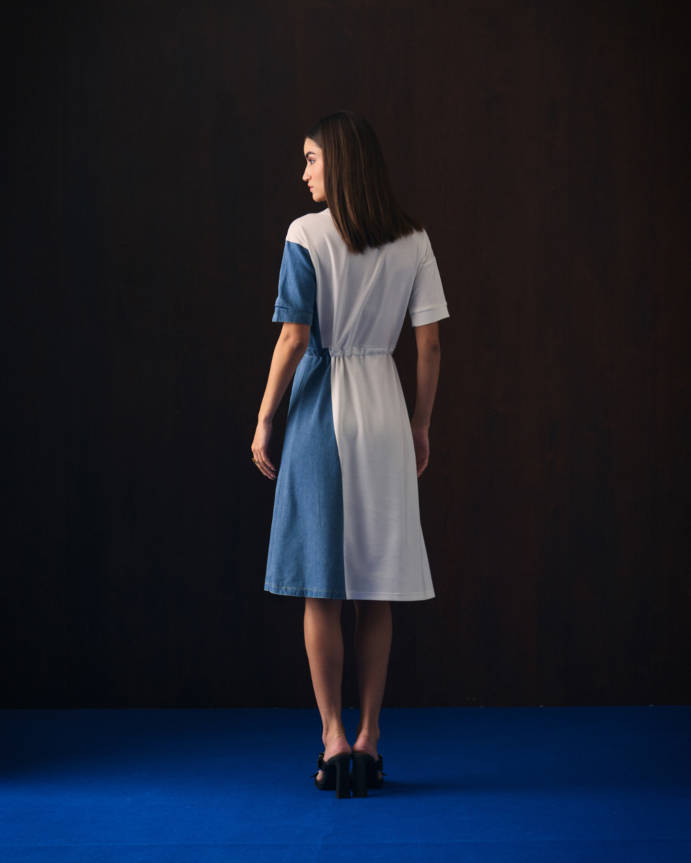 WHITE ERES DRESS