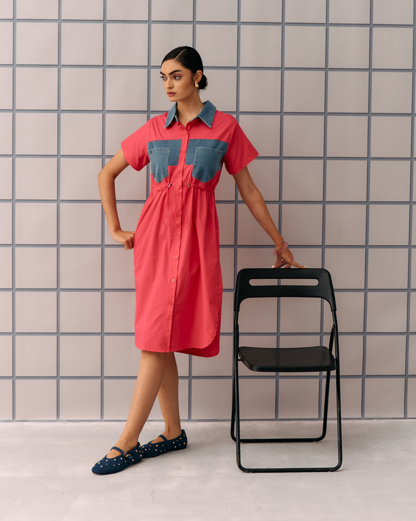 FUSCIA ALLES DRESS