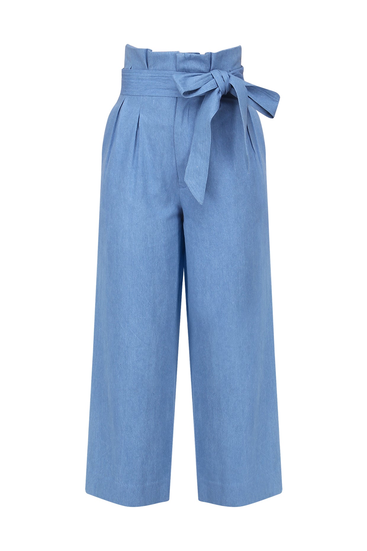 SKY BLUE HIGH WAISTED PANT
