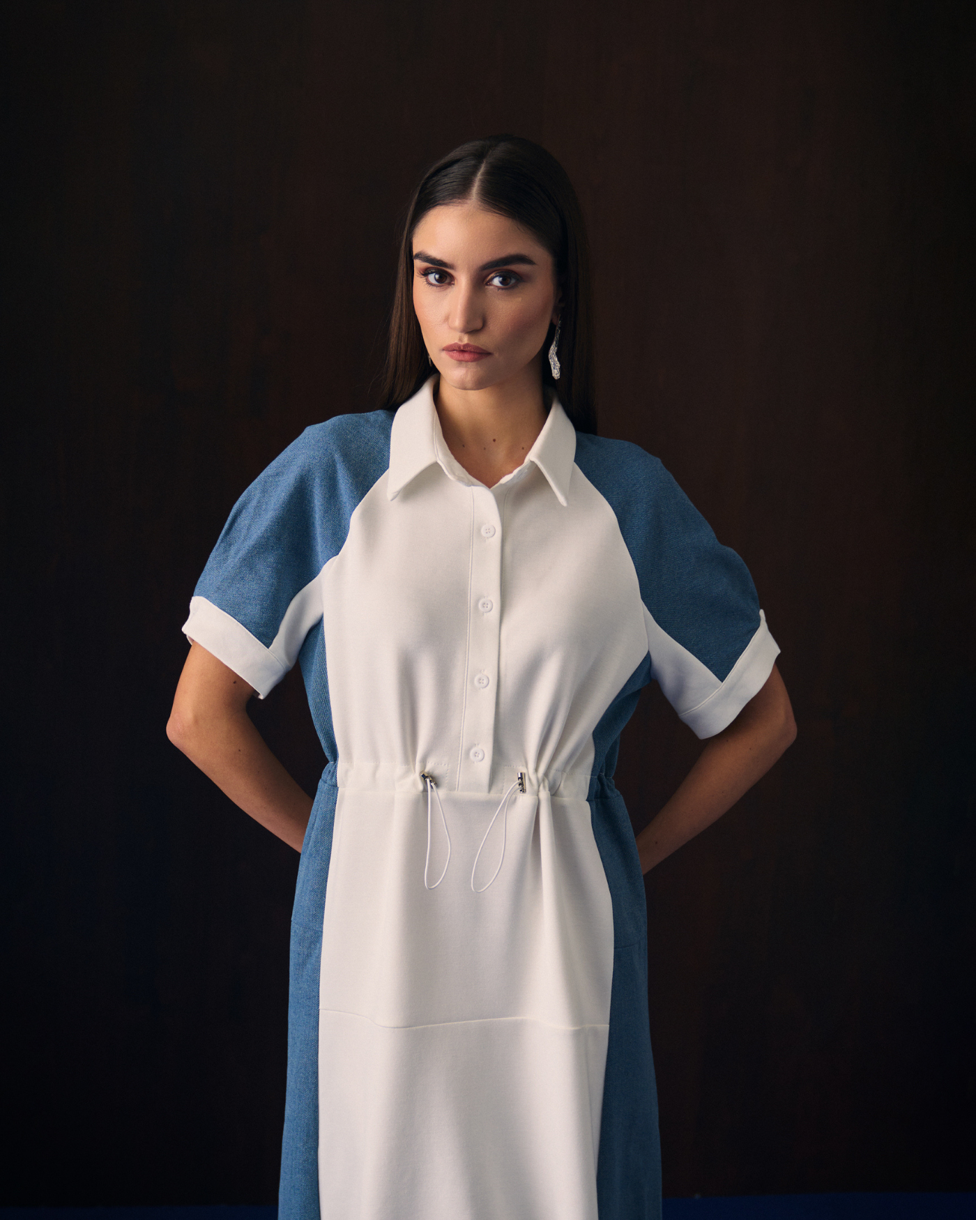 WHITE IMANIS DRESS