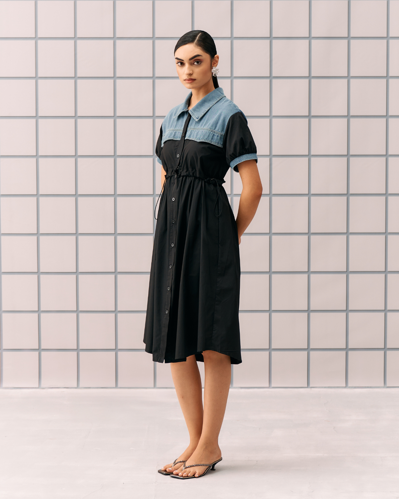 BLACK CORON DRESS