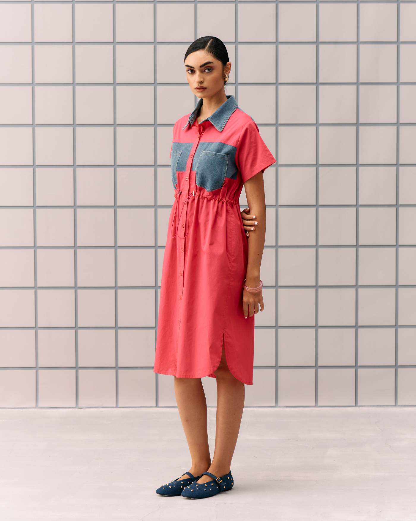 FUSCIA ALLES DRESS