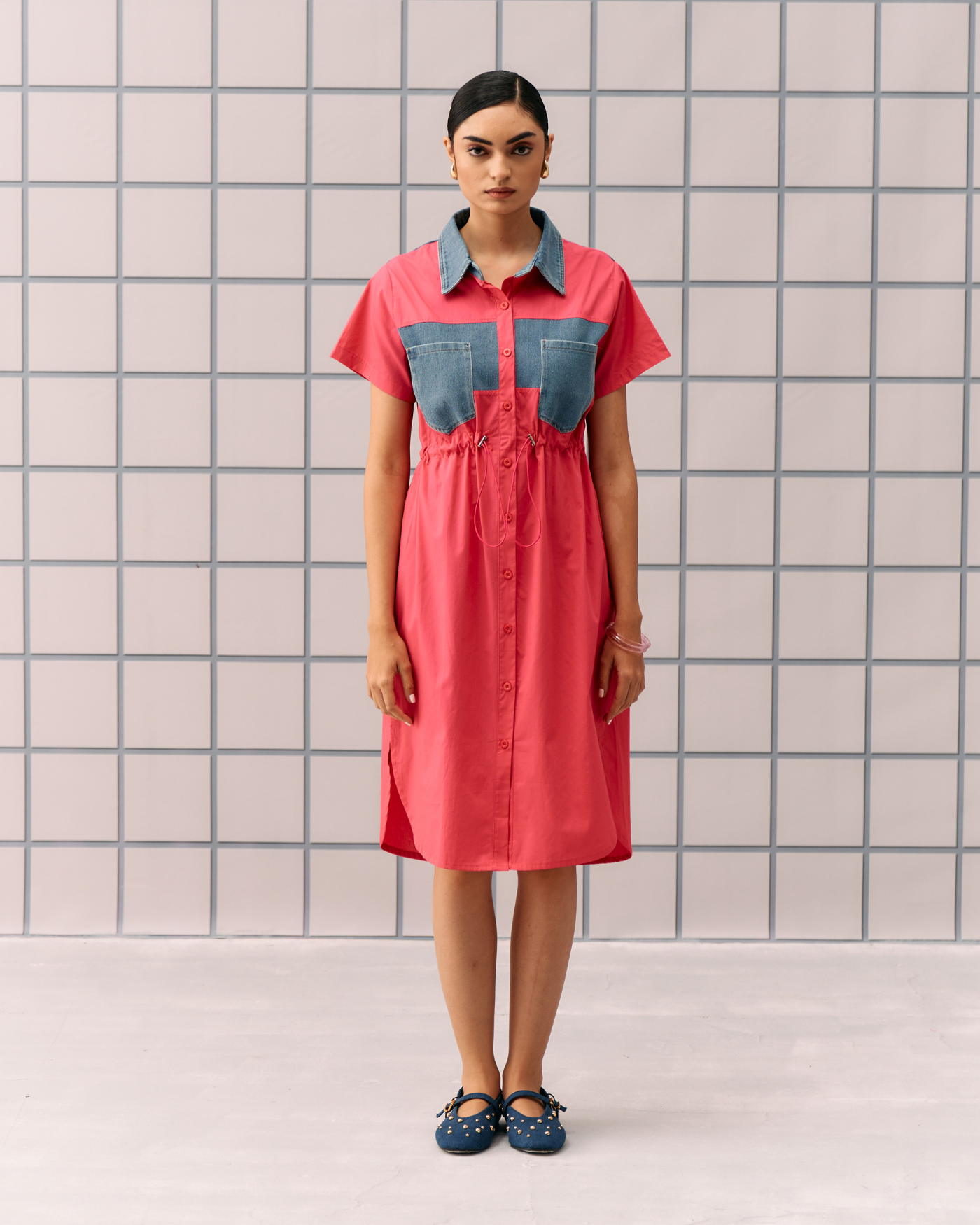 FUSCIA ALLES DRESS