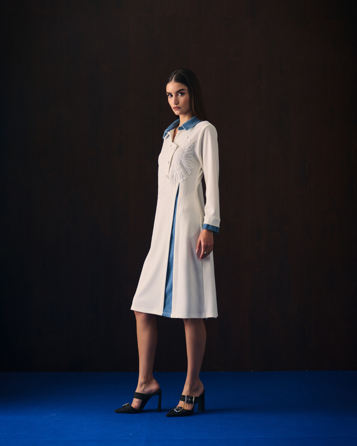 WHITE LINEA DRESS