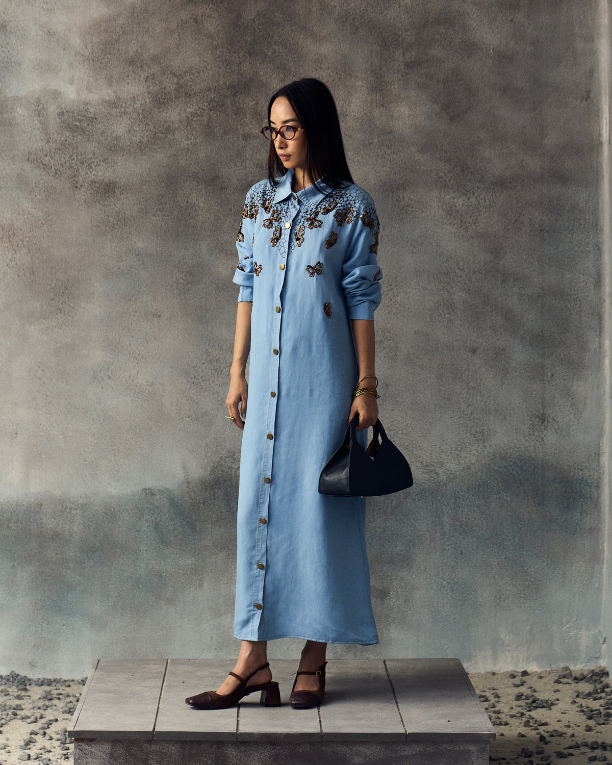 SKY BLUE SORREN DRESS