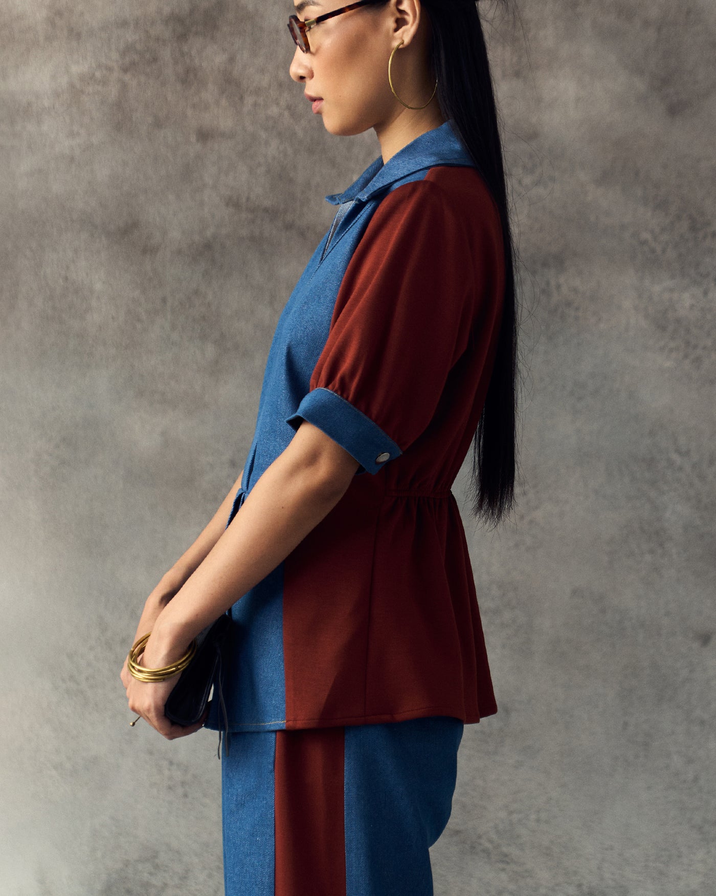 ORANGE NORI COORD SET