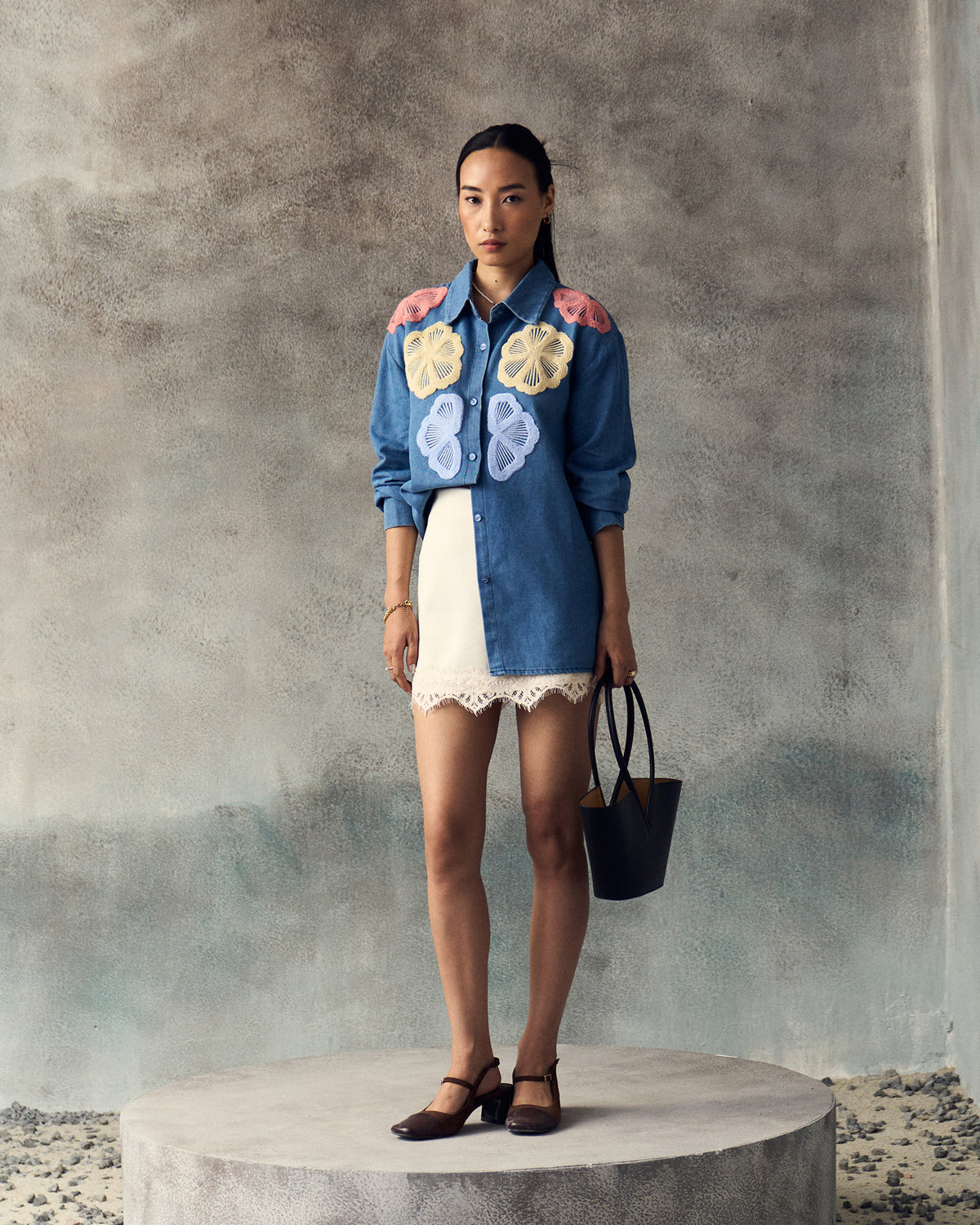 SKY BLUE SEINA SHIRT