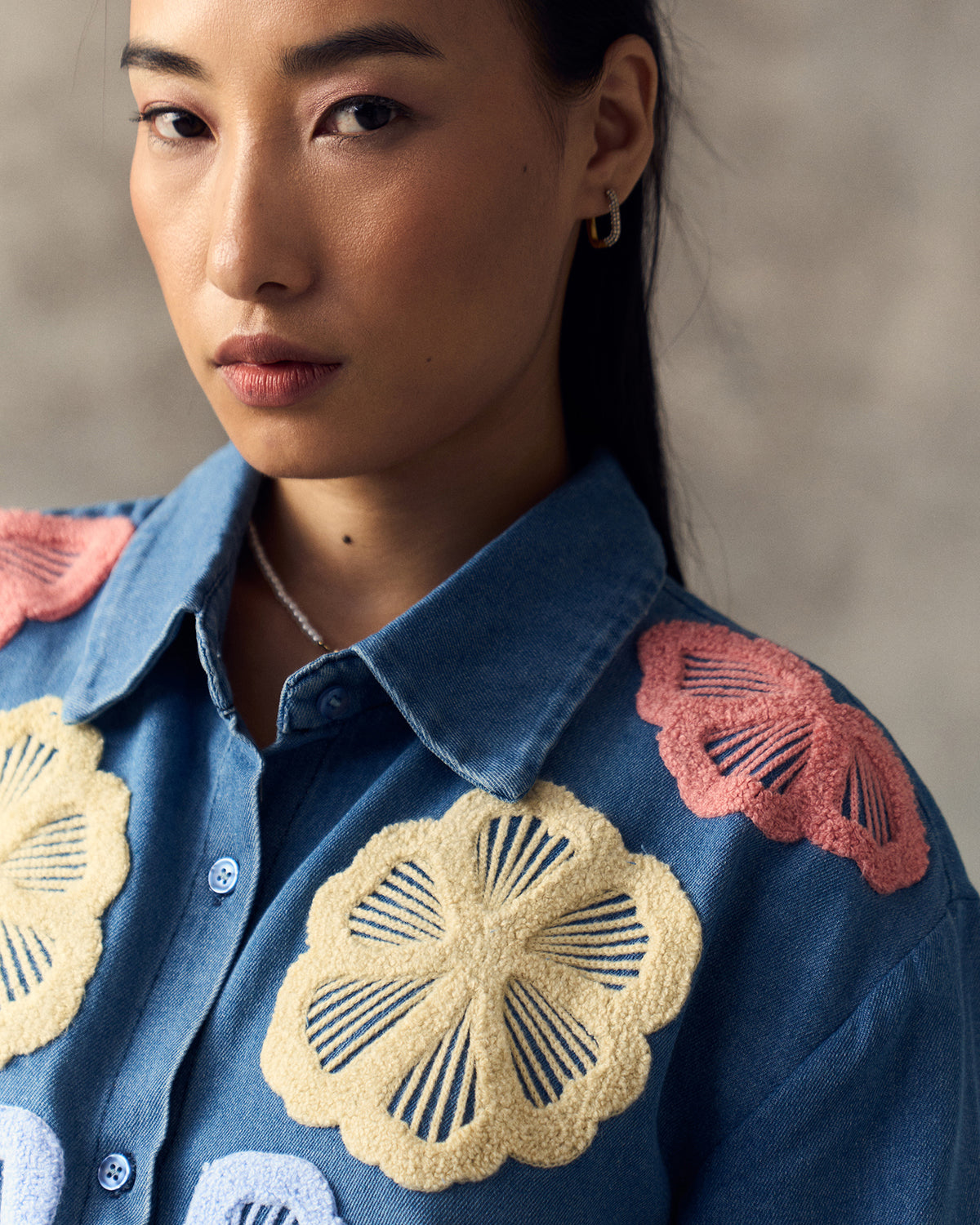 SKY BLUE SEINA SHIRT