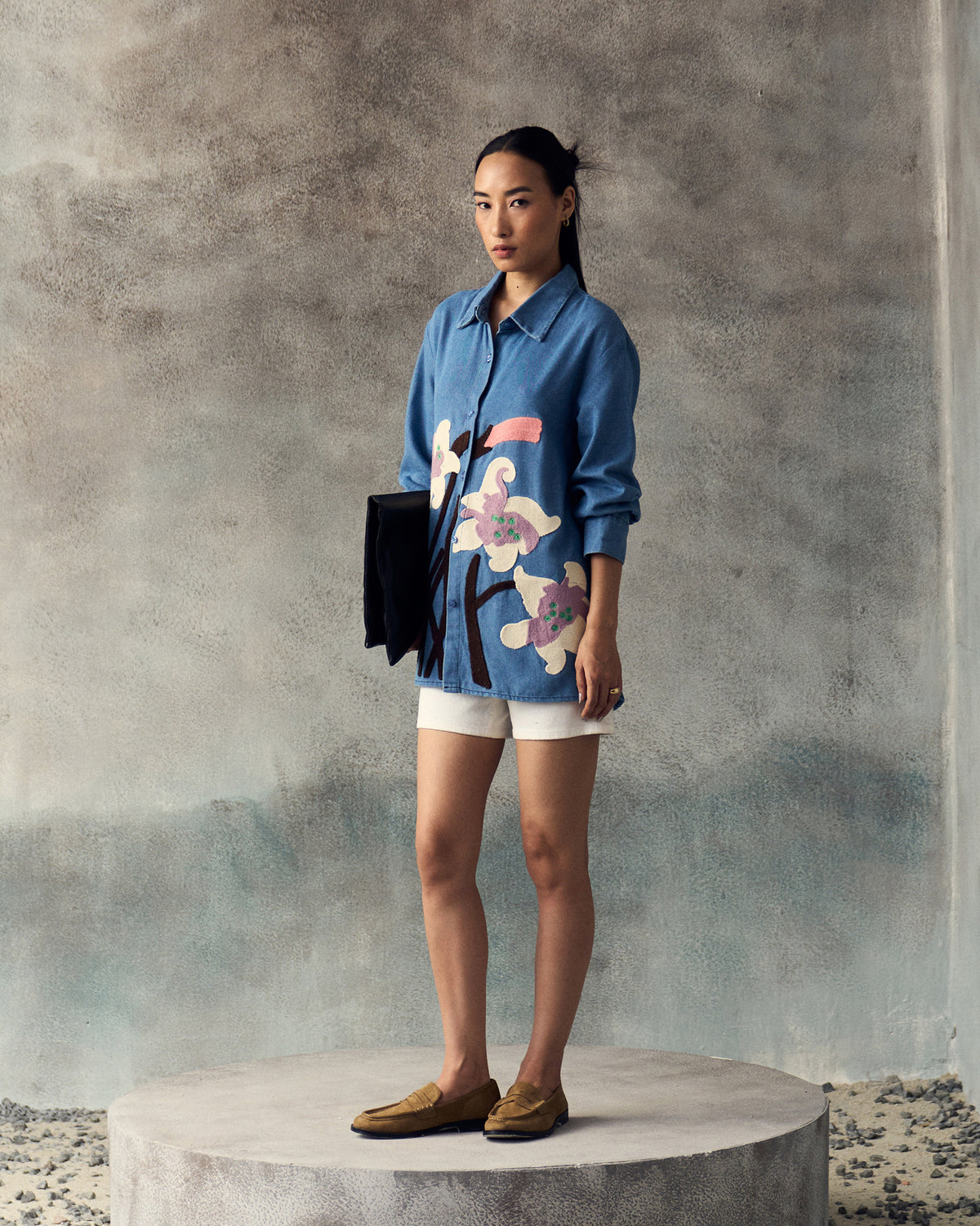 SKY BLUE LEINA SHIRT