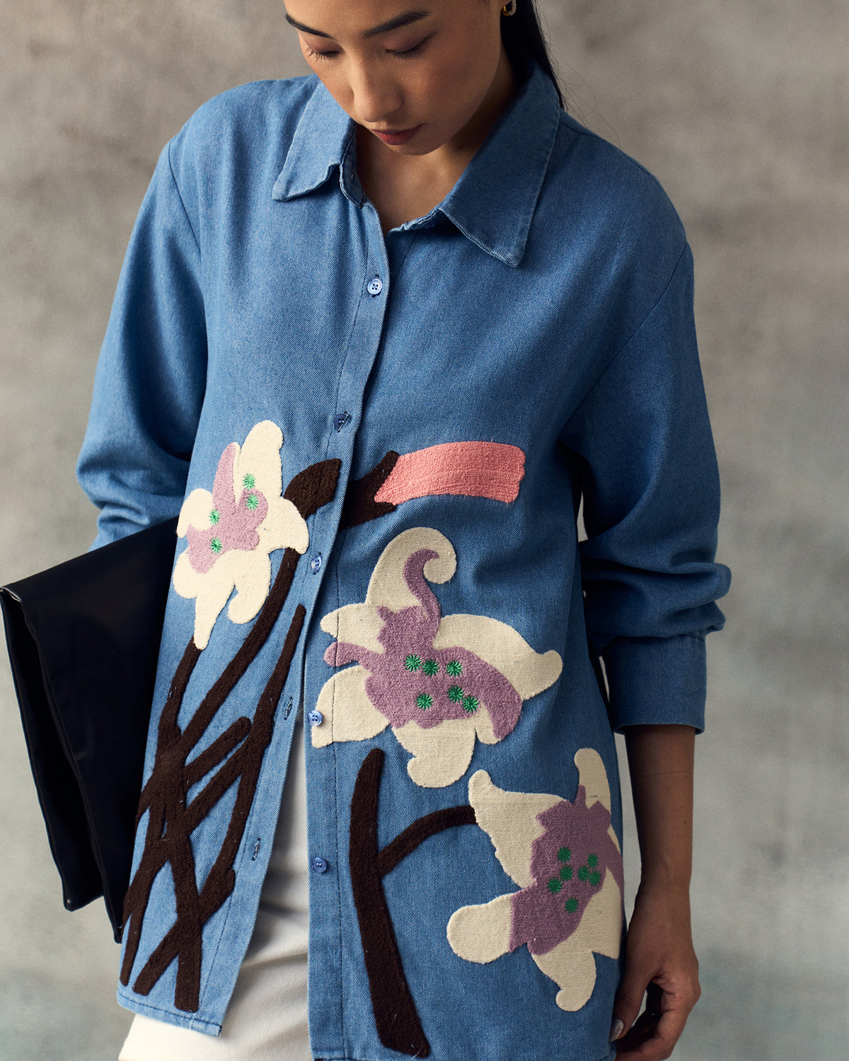SKY BLUE LEINA SHIRT