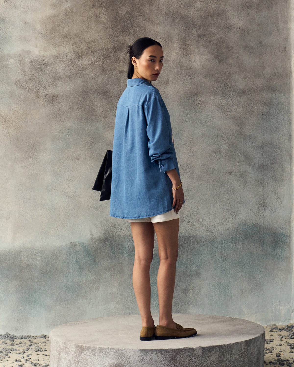 SKY BLUE LEINA SHIRT