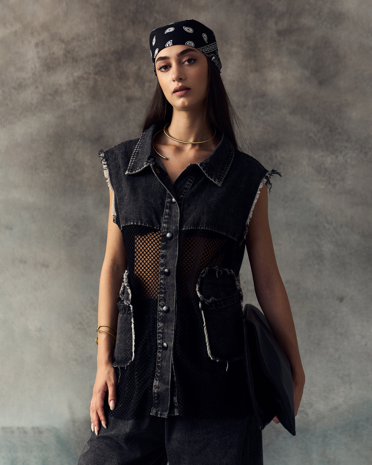 BLACK SORRENTE COORD SET