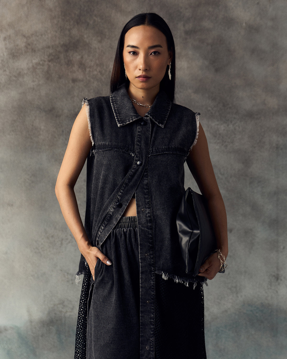 BLACK AMMALIES DRESS