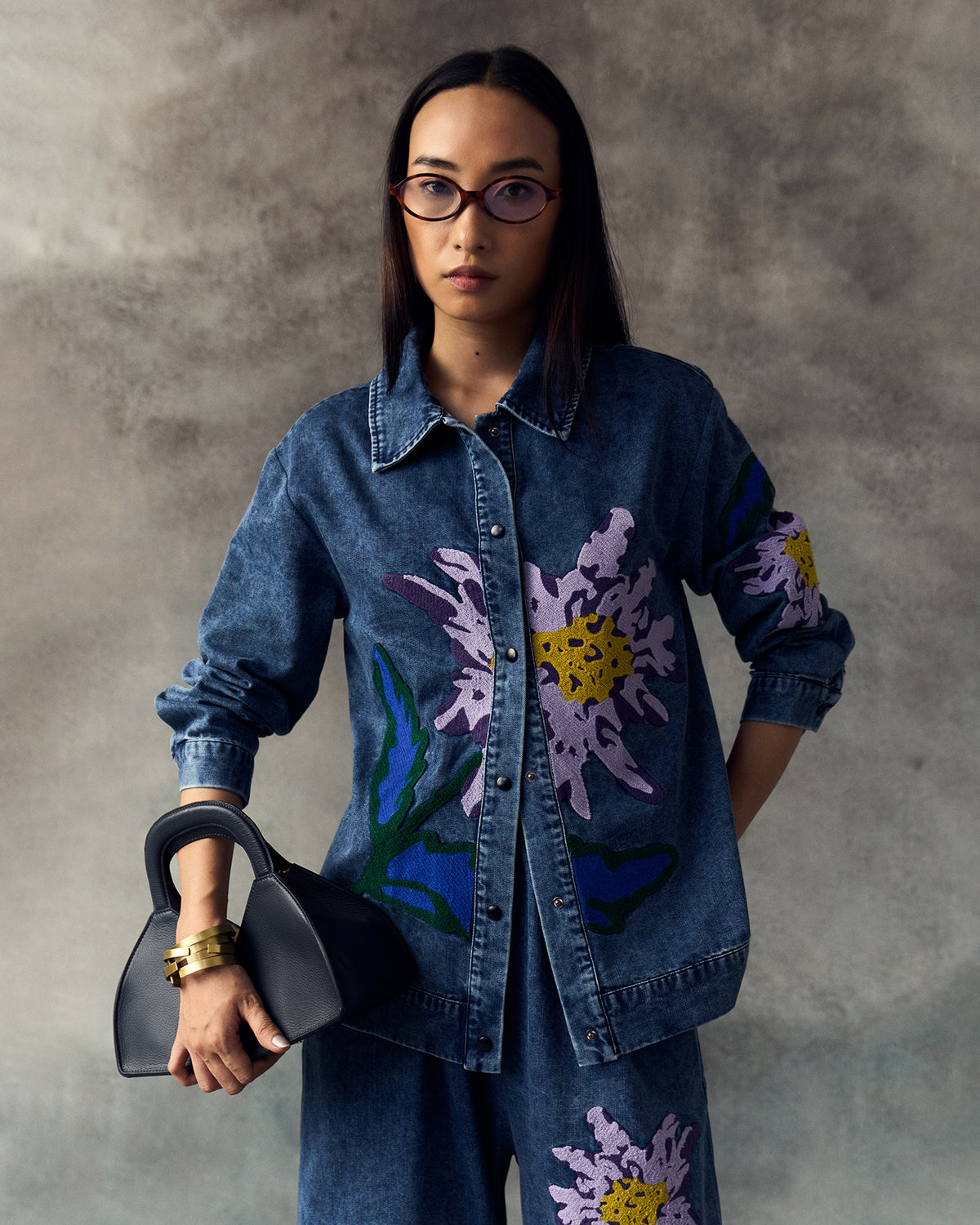 BLUE SELLETI COORD SET