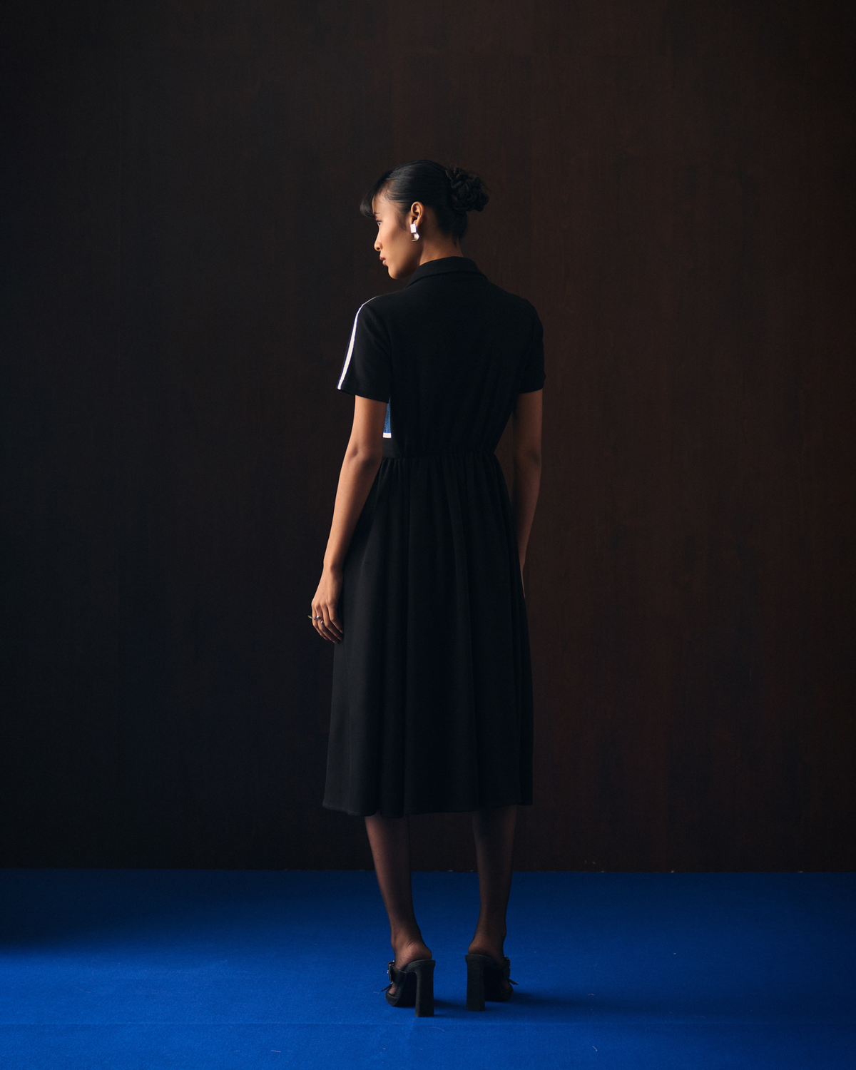 BLACK ALIA DRESS
