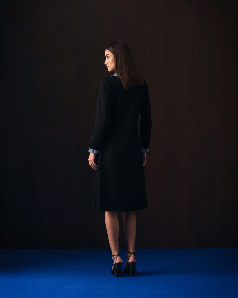 BLACK LINEA DRESS