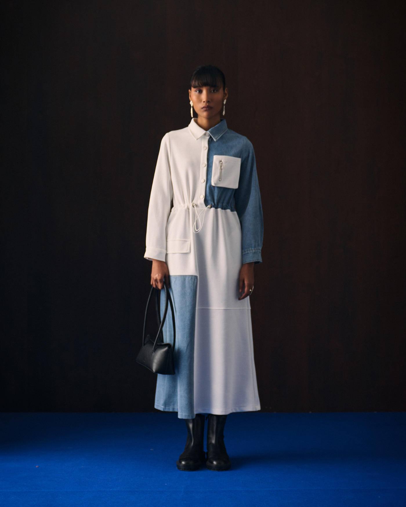 WHITE SAFIYA DRESS