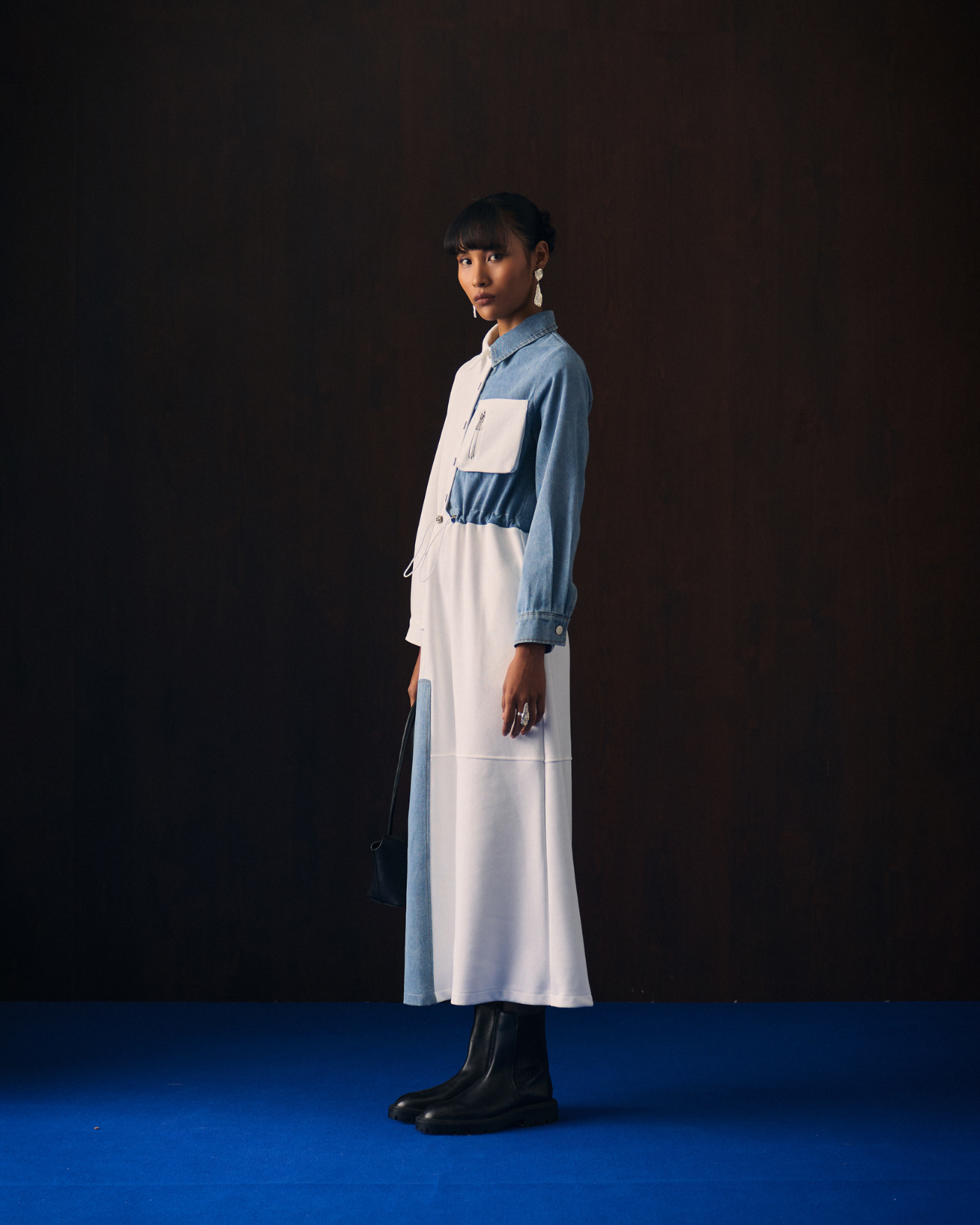 WHITE SAFIYA DRESS