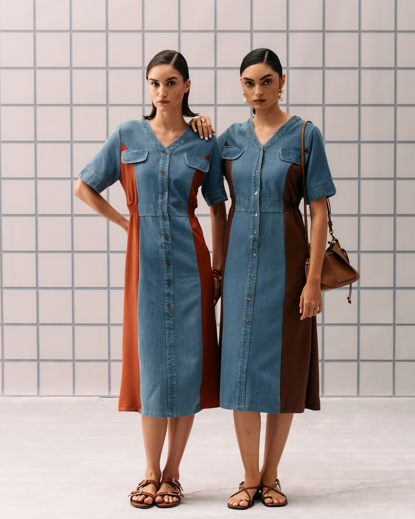 ORANGE NIMALA DRESS