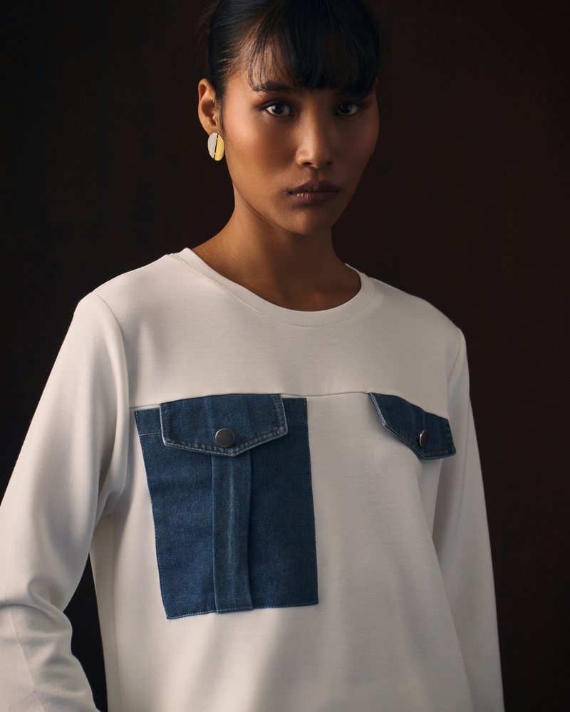 WHITE VELIZIA COORD SET