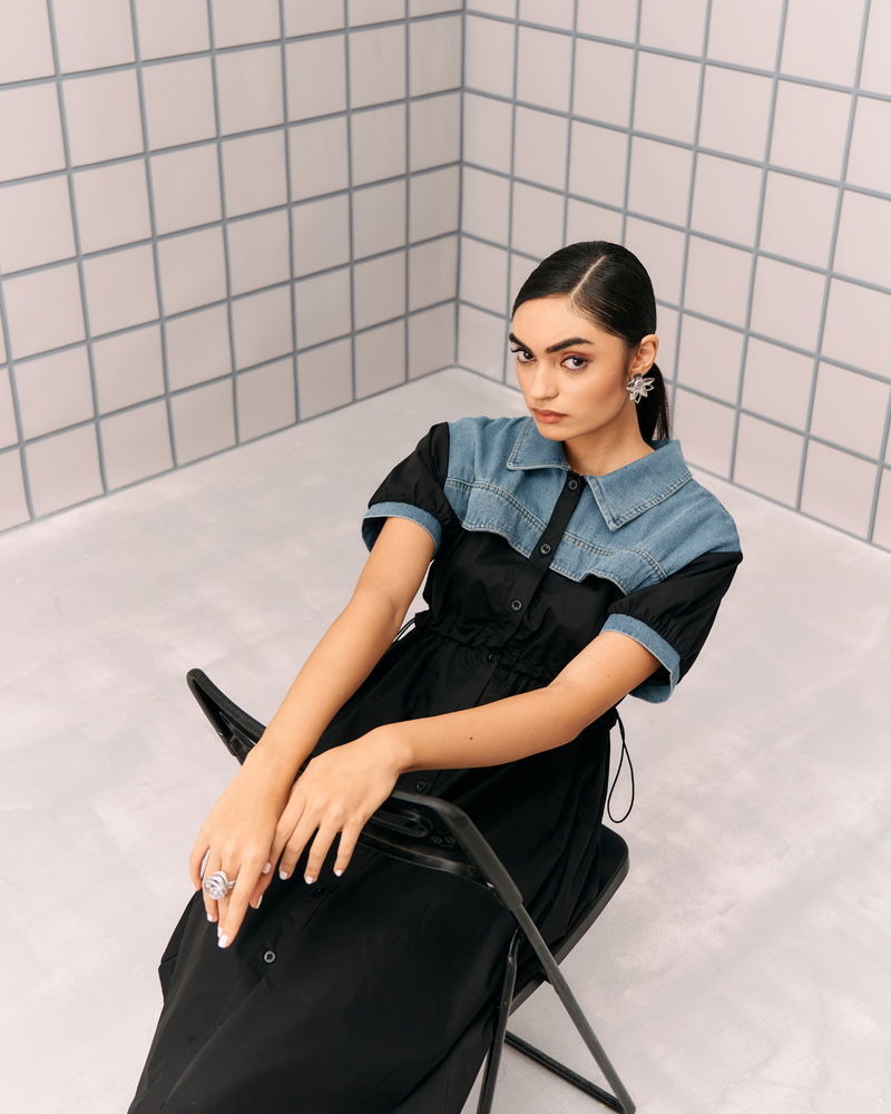 BLACK CORON DRESS