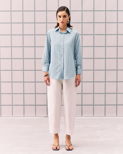 SKY BLUE ALEMAI SHIRT