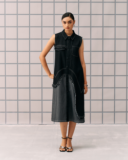 BLACK ARELLA DRESS