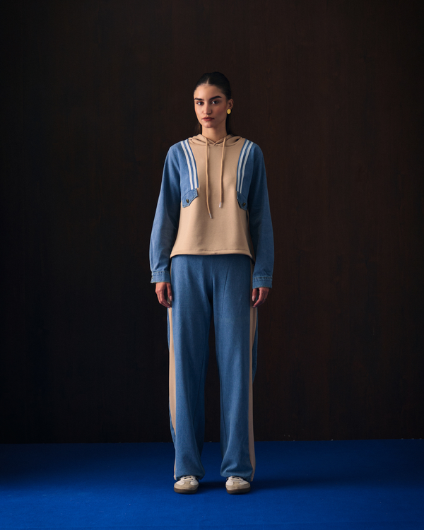 BEIGE CASTELLIA COORD SET