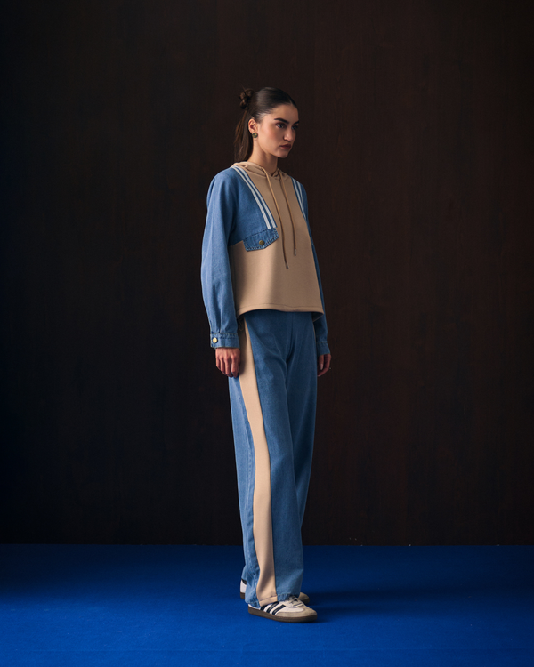 BEIGE CASTELLIA COORD SET