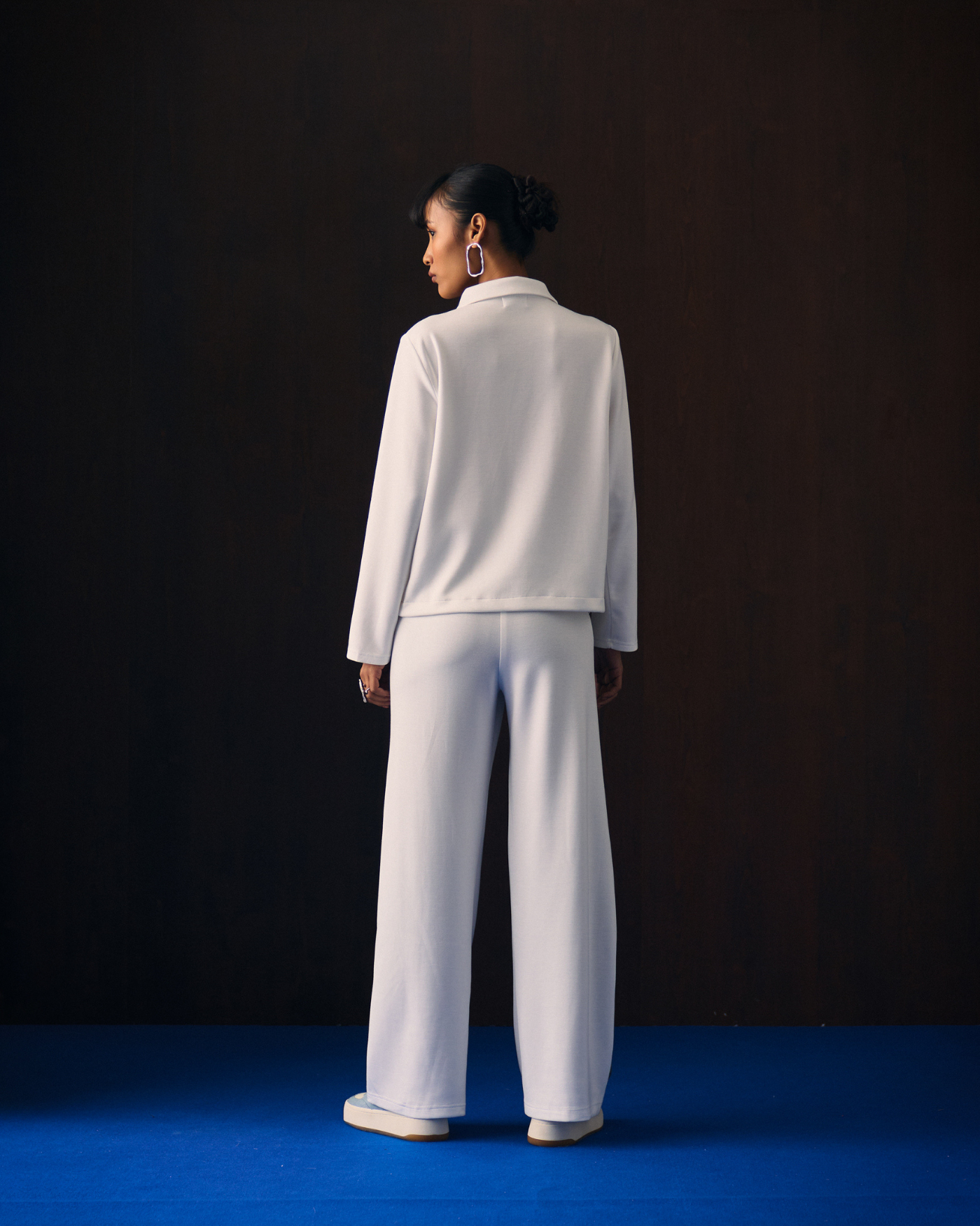 WHITE JULIETT  COORD SET