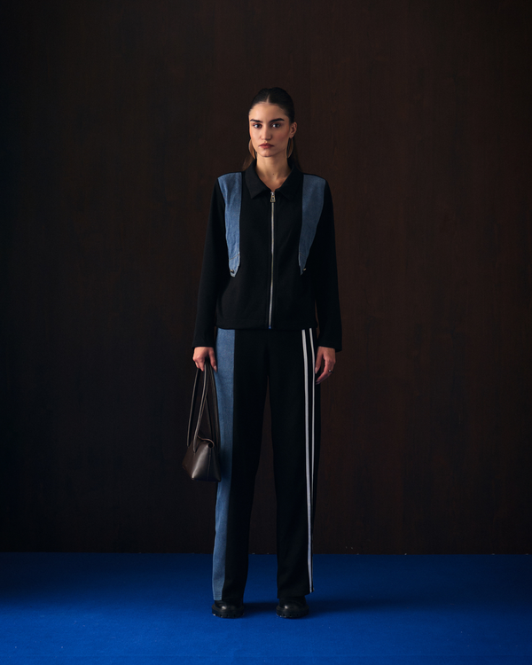 BLACK JULIETT COORD SET