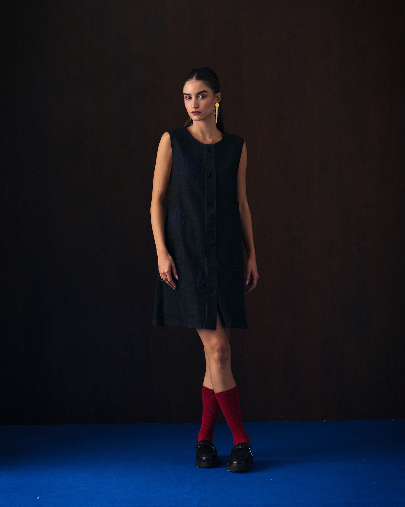 BLACK HULA DRESS