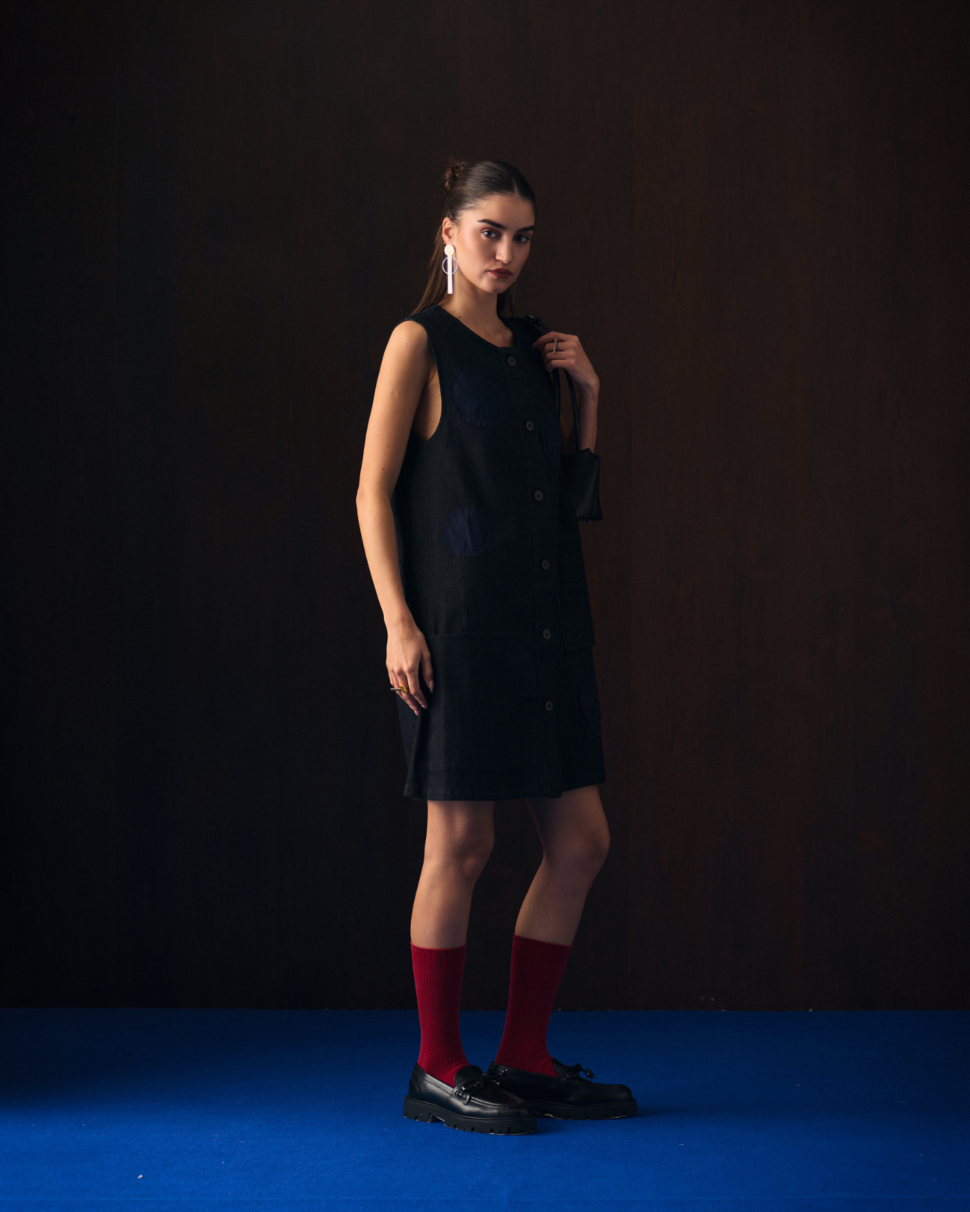 BLACK HULA DRESS