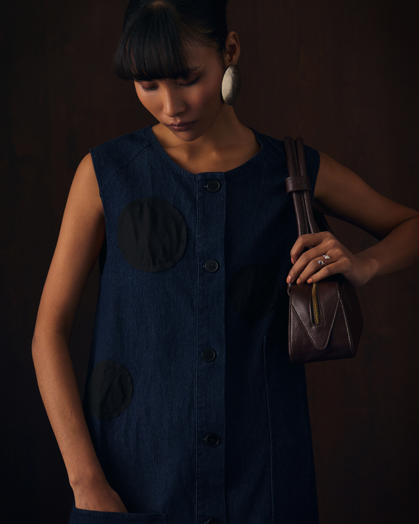 BLUE HULA DRESS