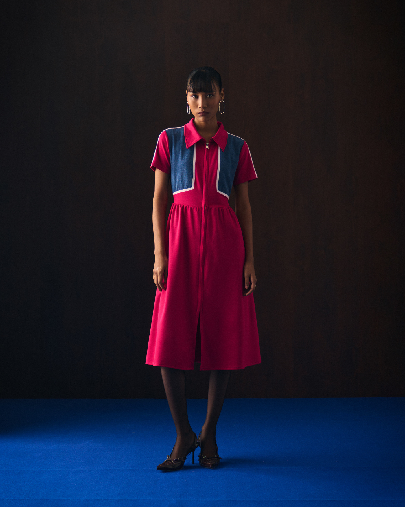 FUSCIA ALIA DRESS