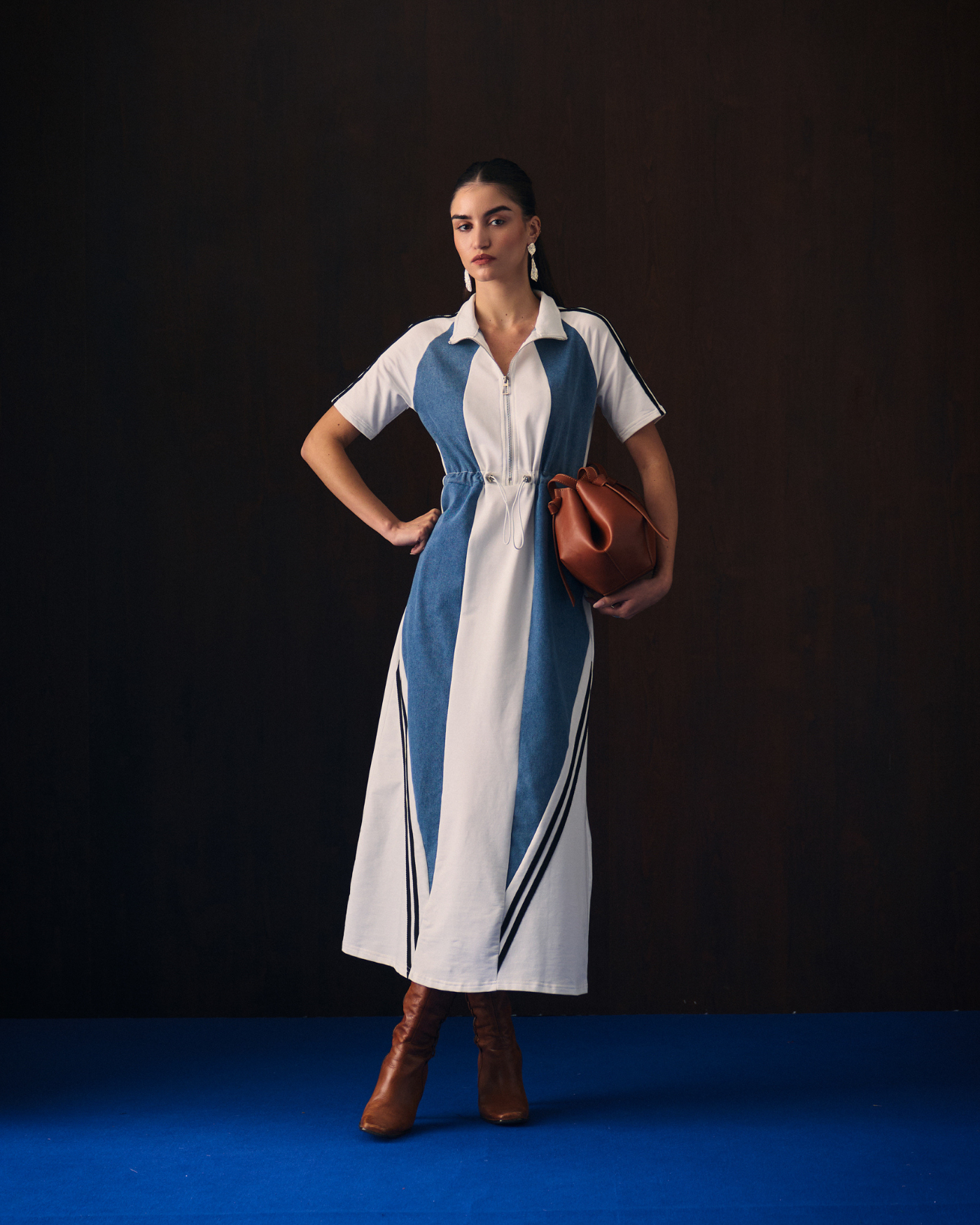 WHITE CAGLIARI DRESS
