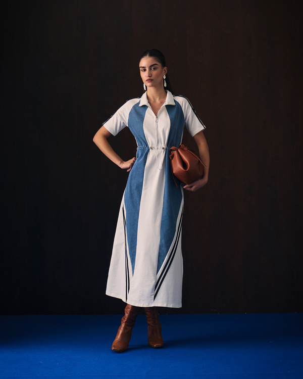 WHITE CAGLIARI DRESS