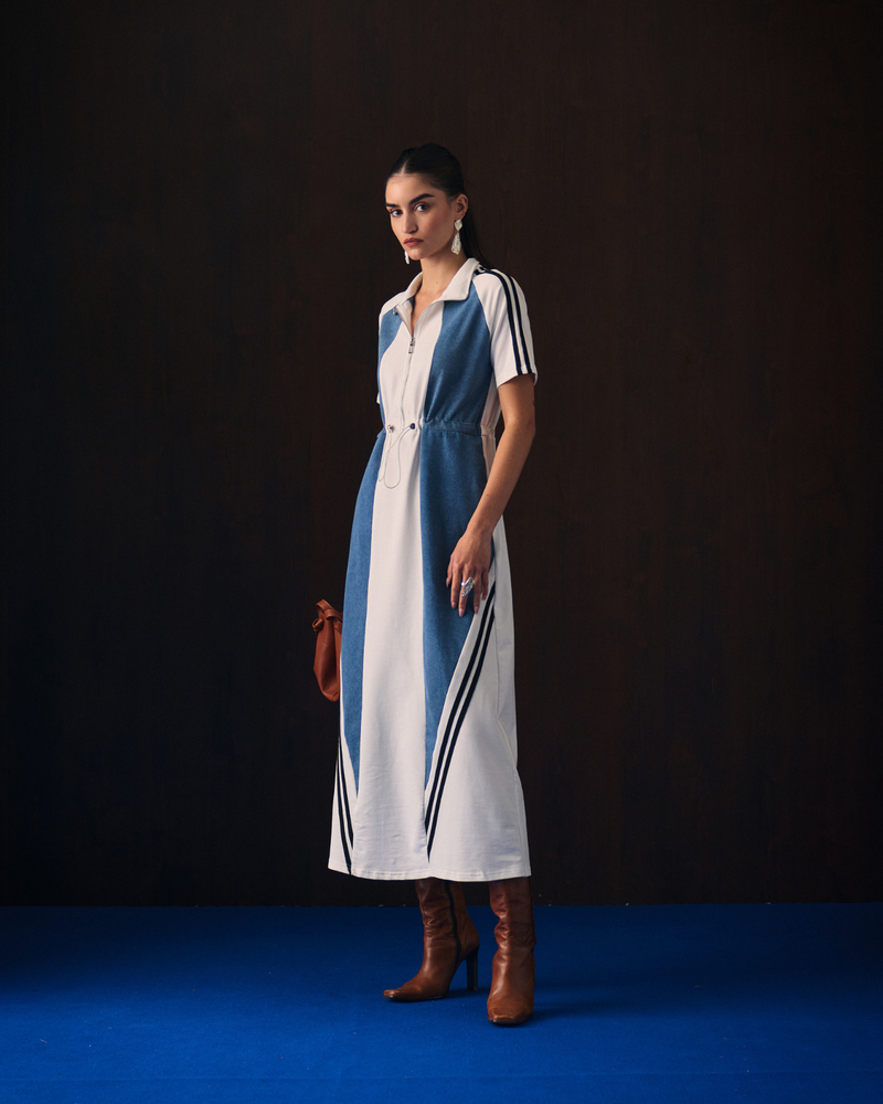 WHITE CAGLIARI DRESS