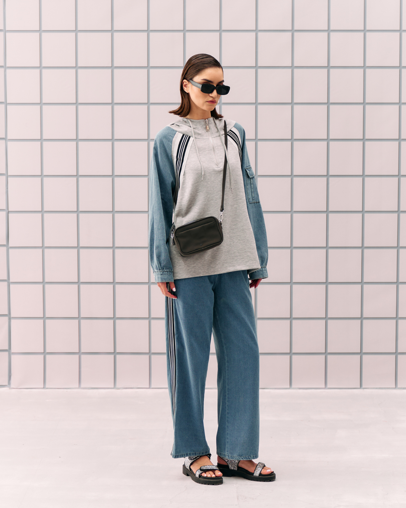 GREY SILSILA COORD SET