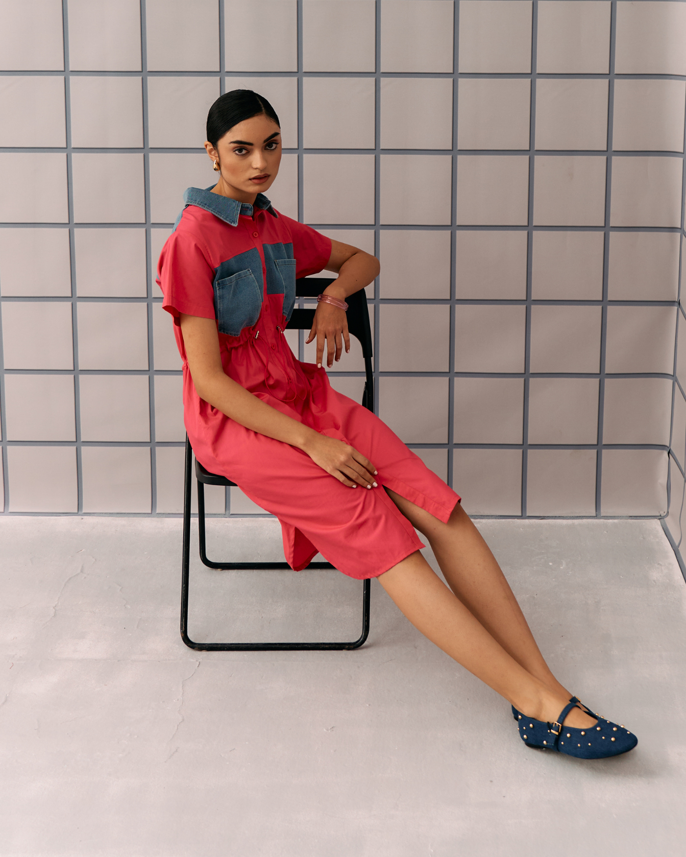 FUSCIA ALLES DRESS