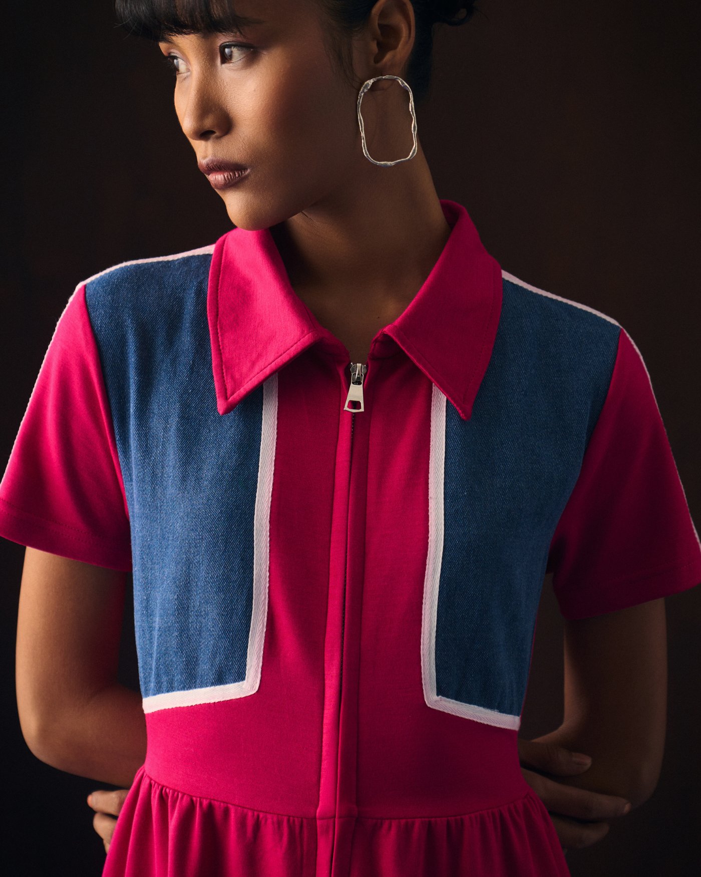 FUSCIA ALIA DRESS