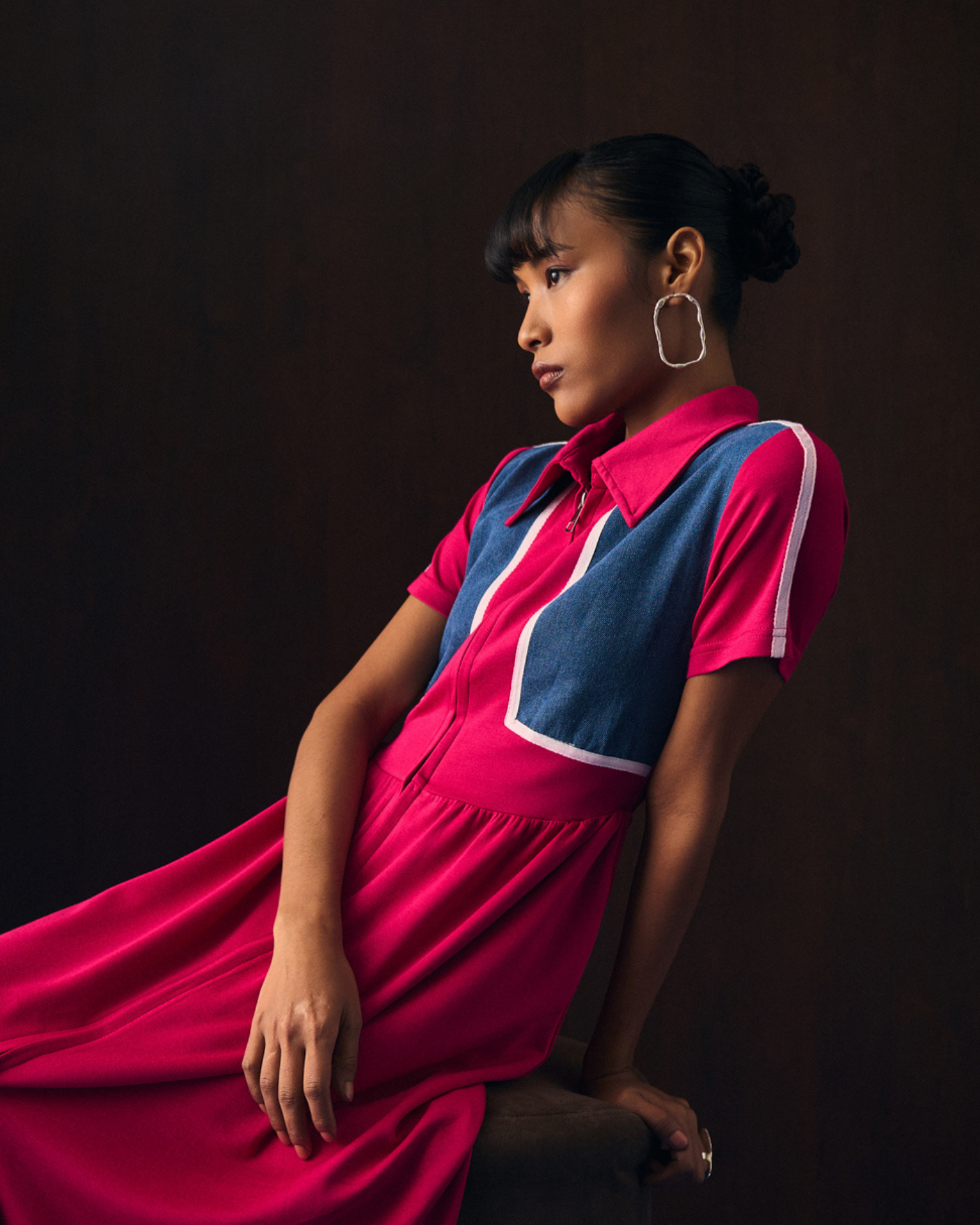 FUSCIA ALIA DRESS