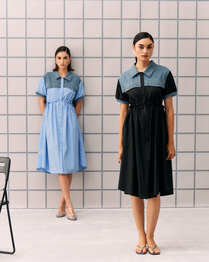 BLACK CORON DRESS