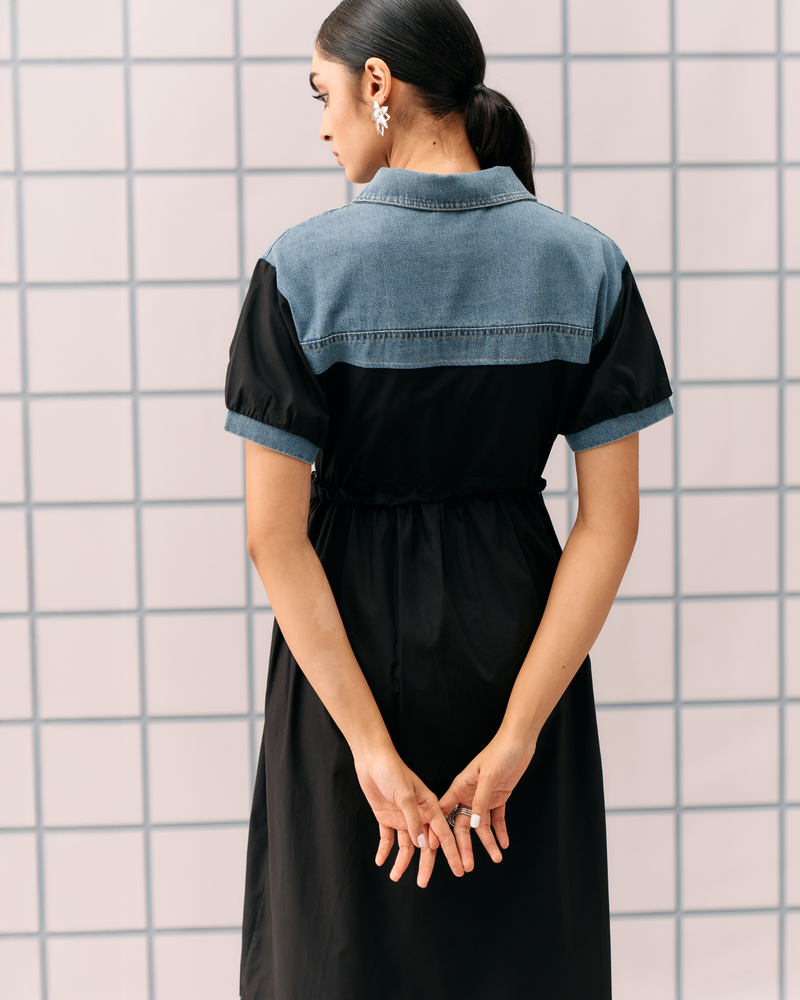 BLACK CORON DRESS