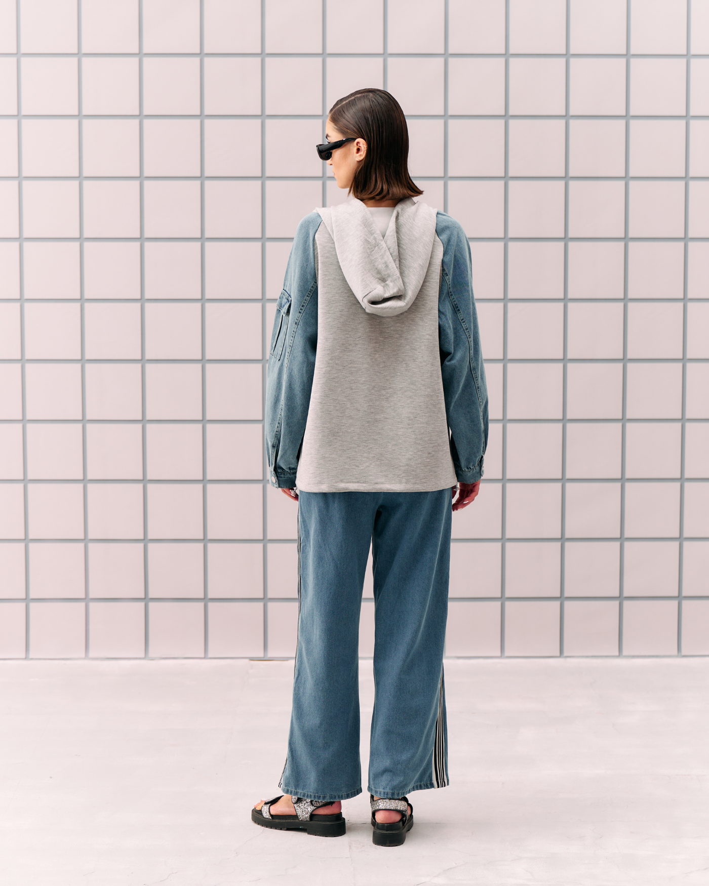 GREY SILSILA COORD SET