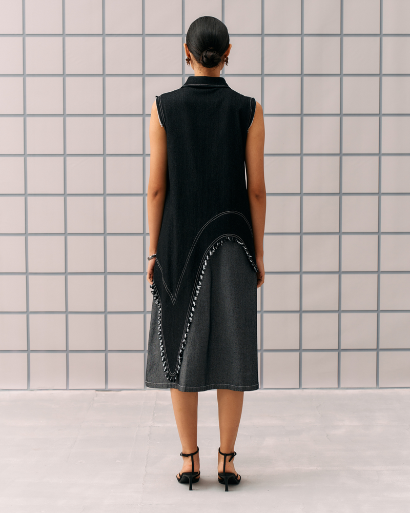 BLACK ARELLA DRESS